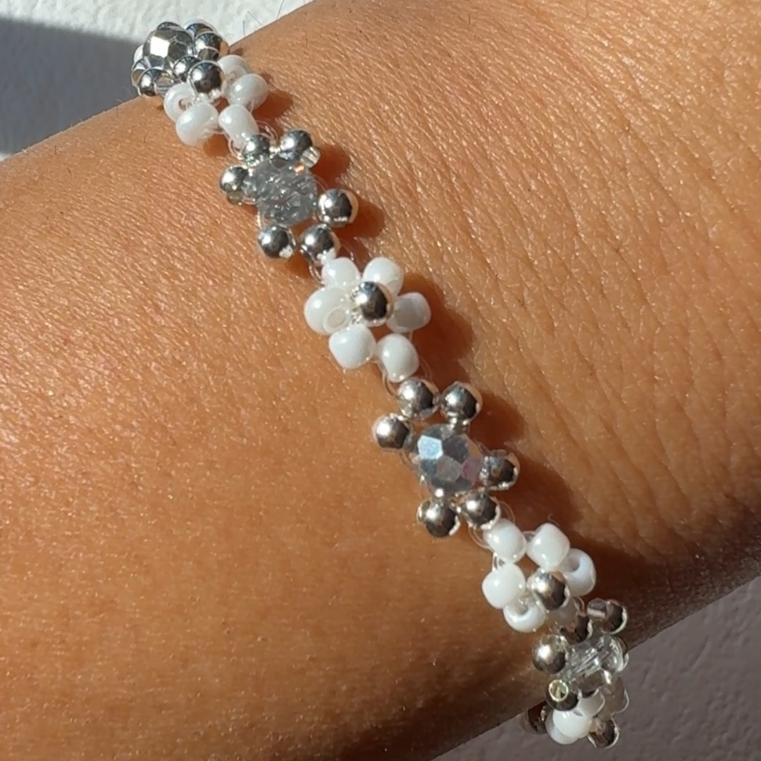 Daisy Bracelet Silver