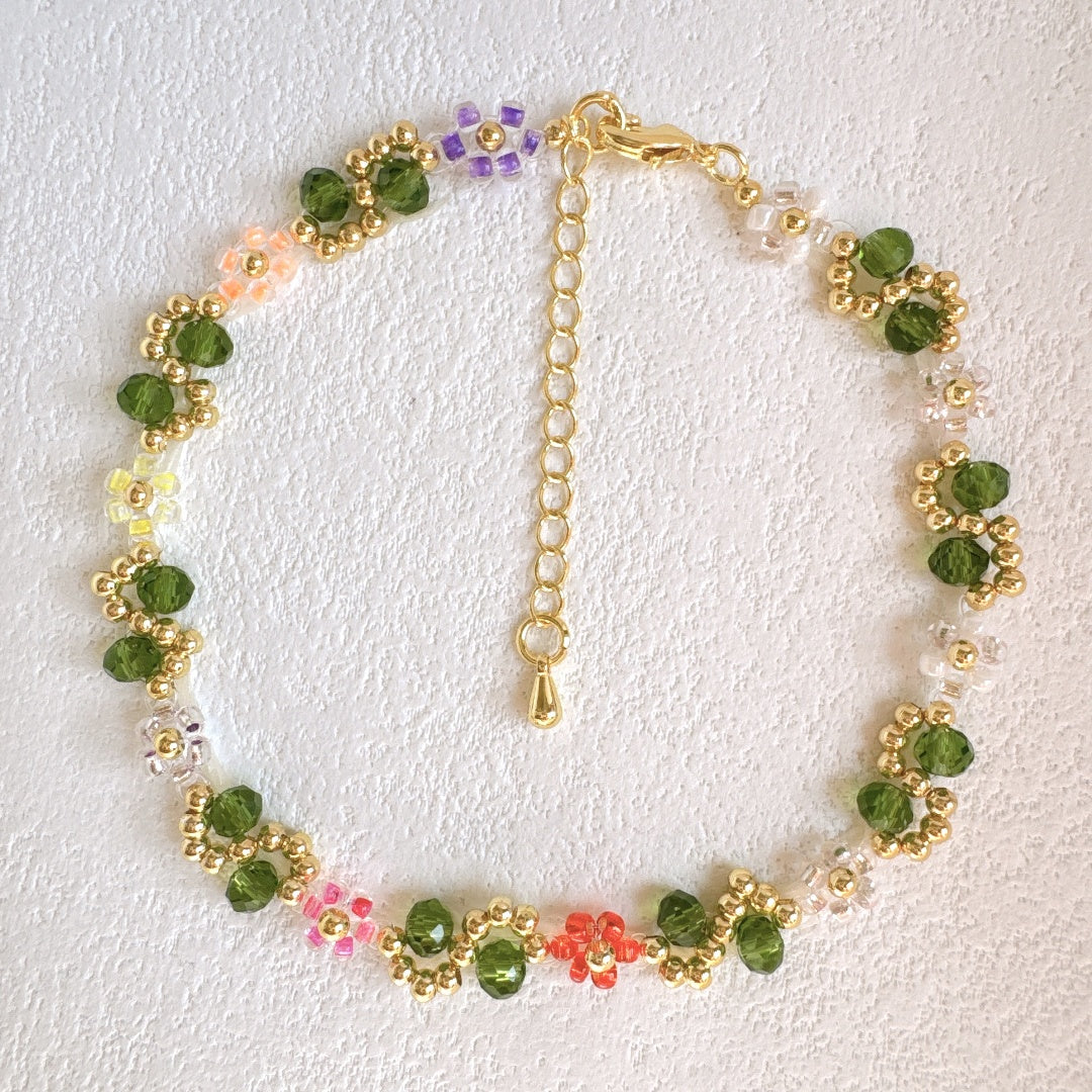 Floral Bracelet Rainbow