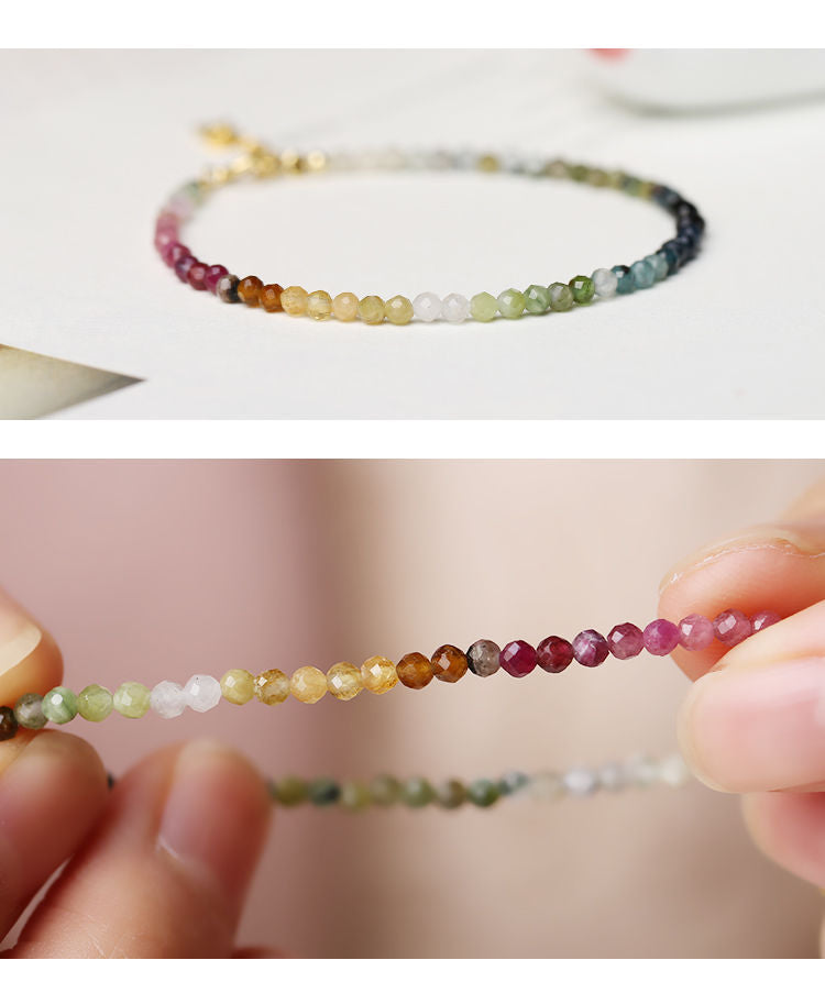 Tourmaline Beaded Bracelet