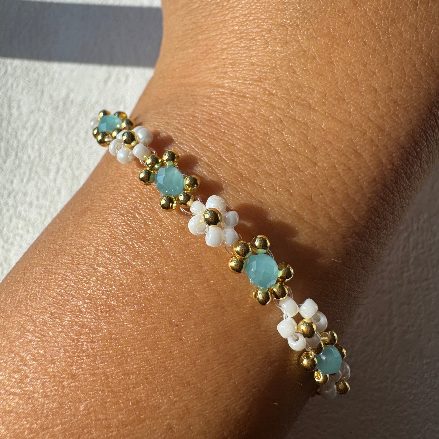 Daisy Bracelet Lake Blue