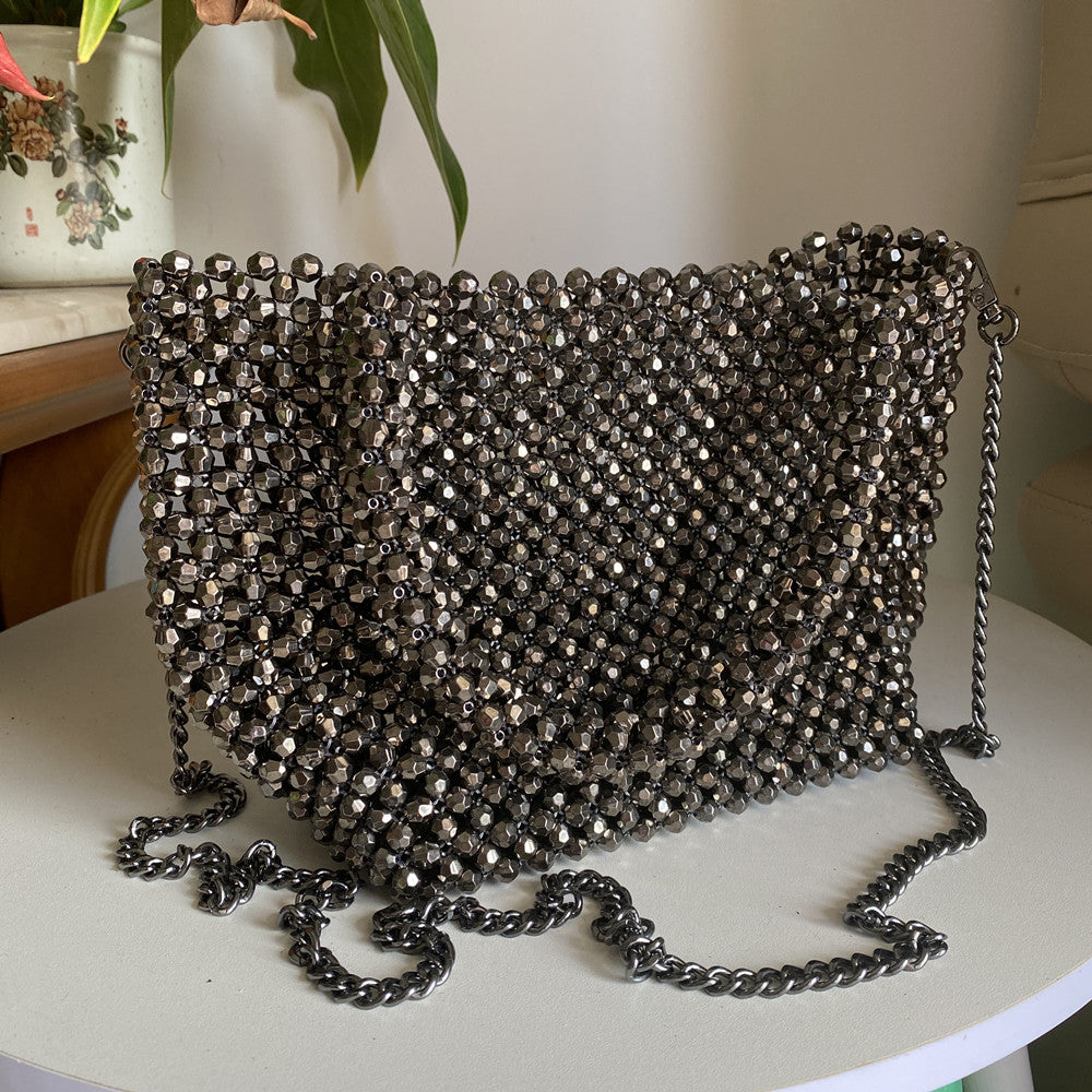 Fashion Silver Bead Purses