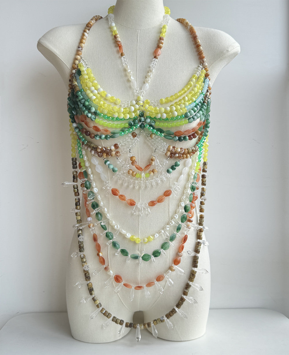 Beaded Body Chain