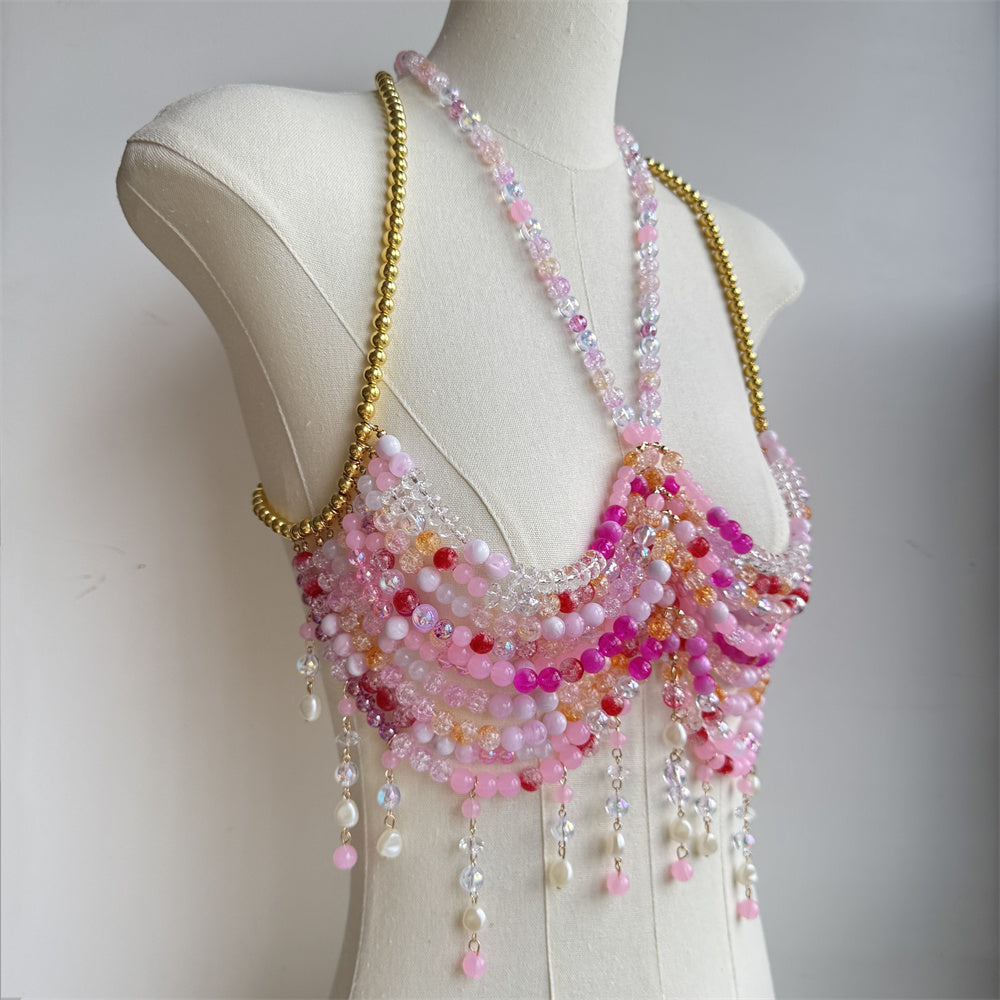 Beaded Body Chain