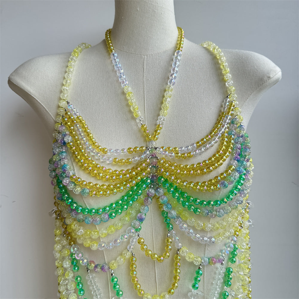 Beaded Body Chain