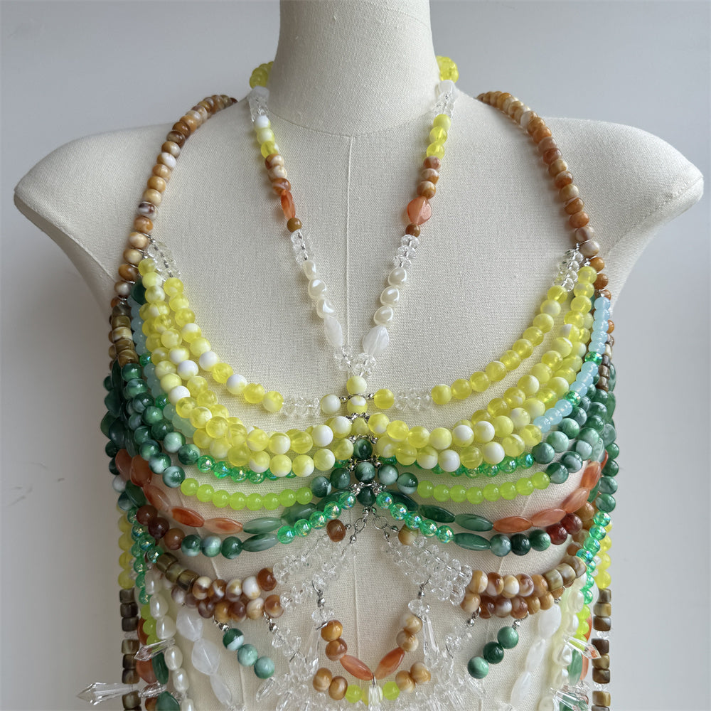 Beaded Body Chain