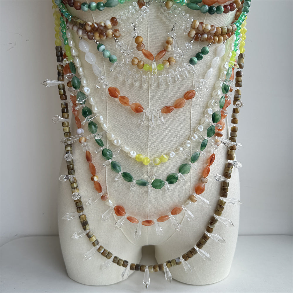 Beaded Body Chain