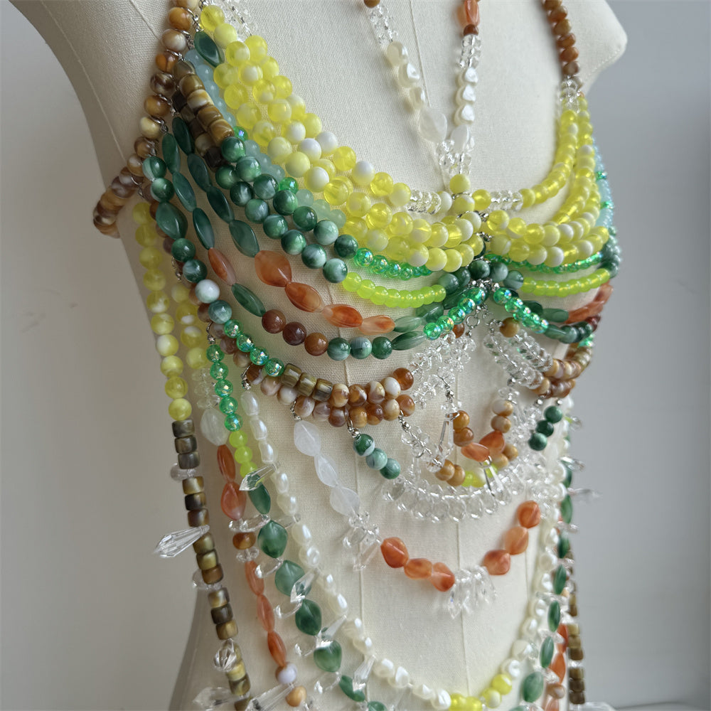 Beaded Body Chain