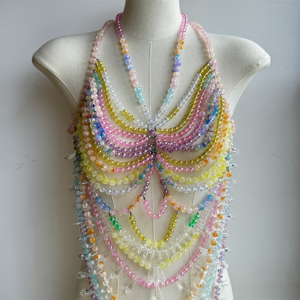 Beaded Body Chain