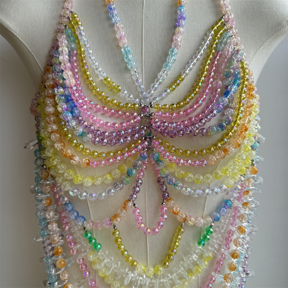 Beaded Body Chain