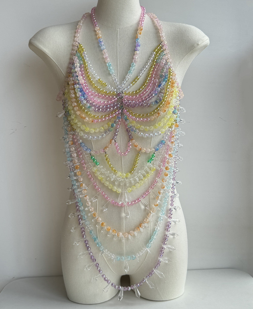 Beaded Body Chain