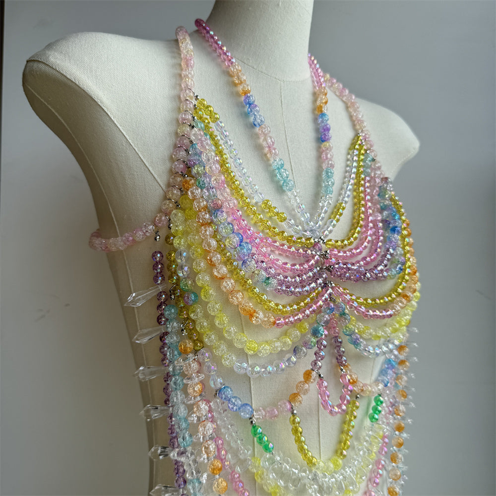 Beaded Body Chain