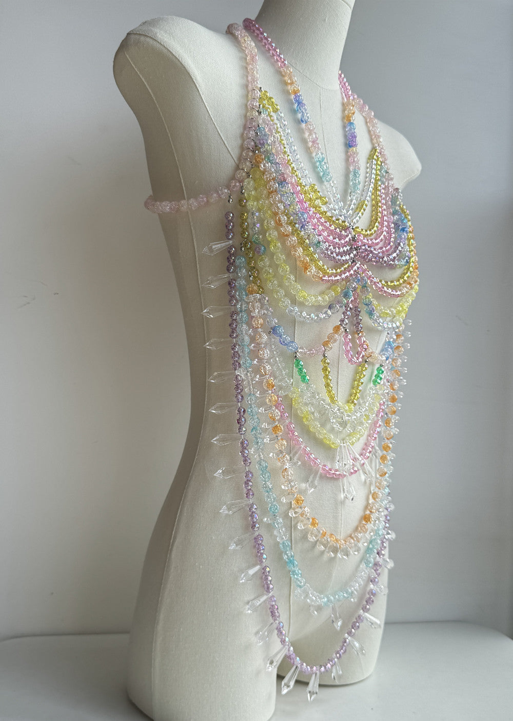 Beaded Body Chain