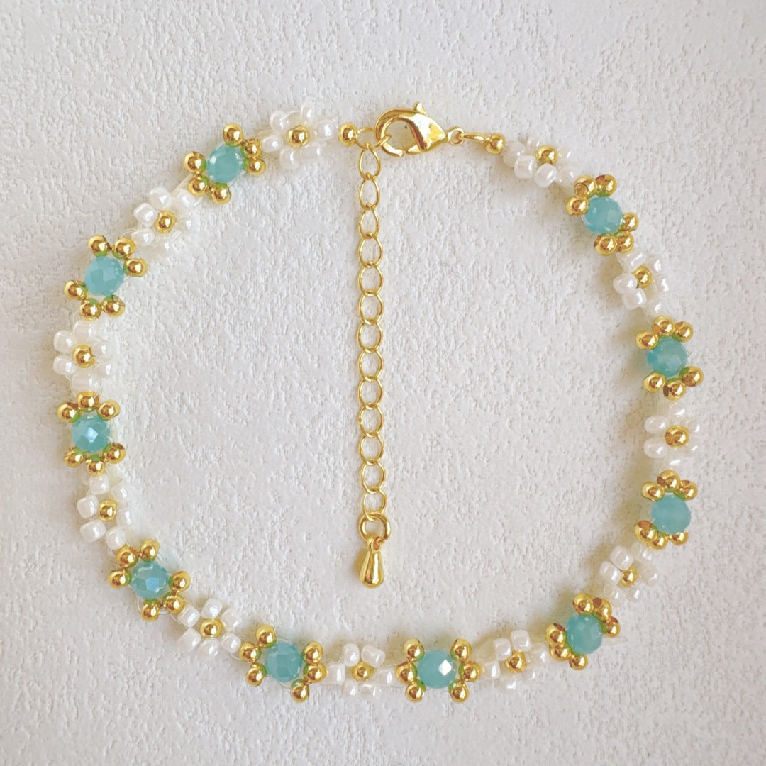 Daisy Bracelet Lake Blue