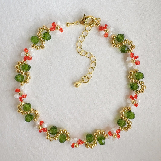 Floral Bracelet Chrisrmas