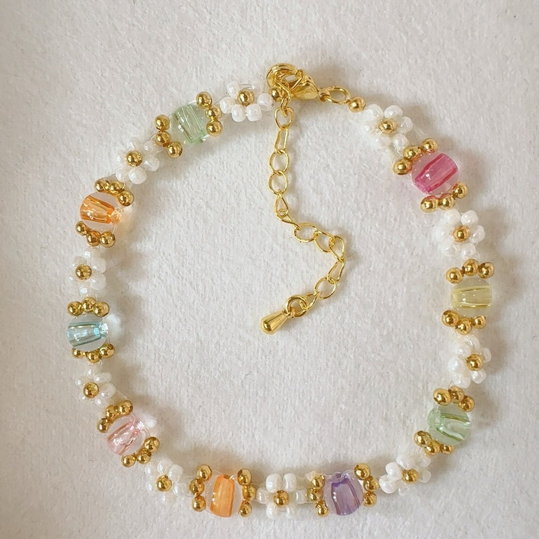 Glass Beaded Bracelet