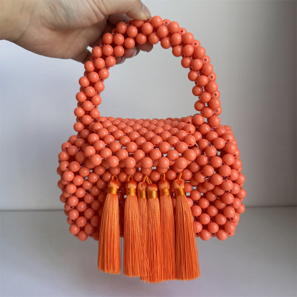 Tassel Beaded Bag