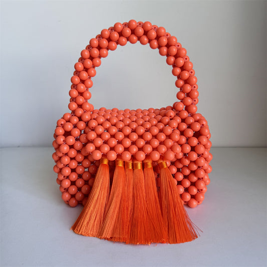 Tassel Beaded Bag