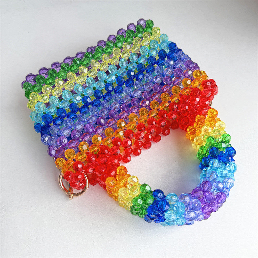 Rainbow Bead Bag