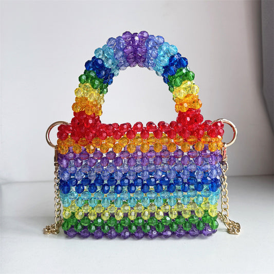 Rainbow Bead Bag