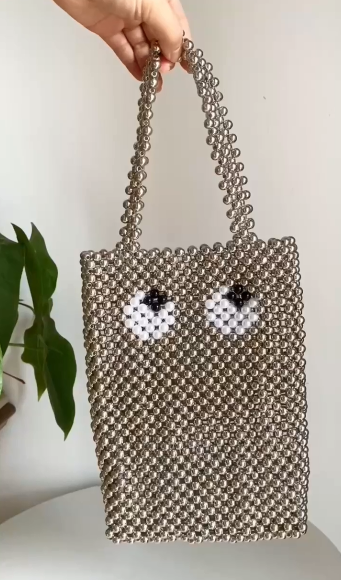 Handmade Beaded Bag