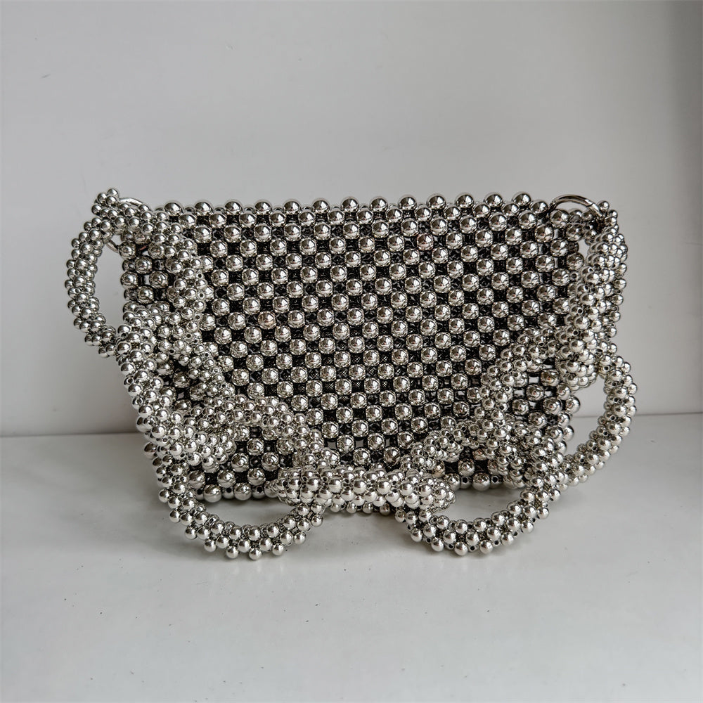 Silver Camera Bag